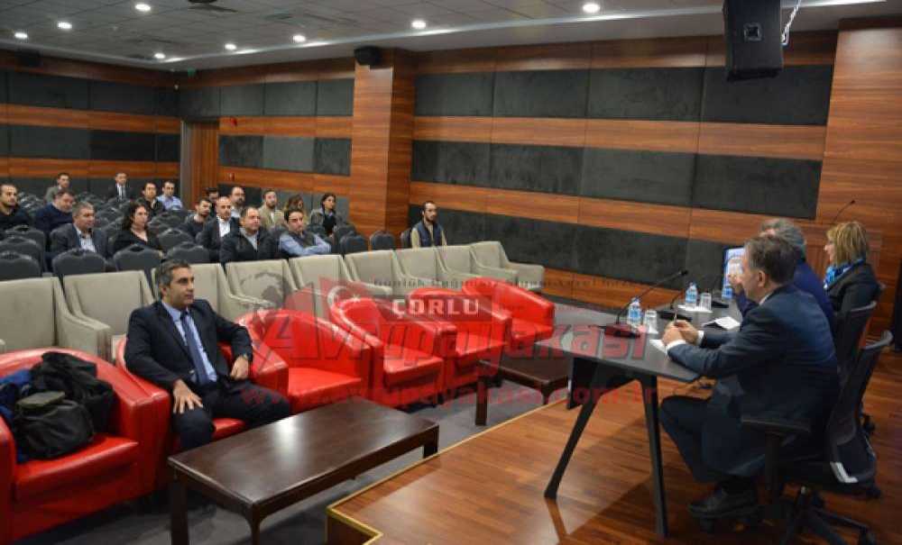 Çorlu Tso'dan Verimli Sanayi Ve Kobi Destek Projesi Toplantısı