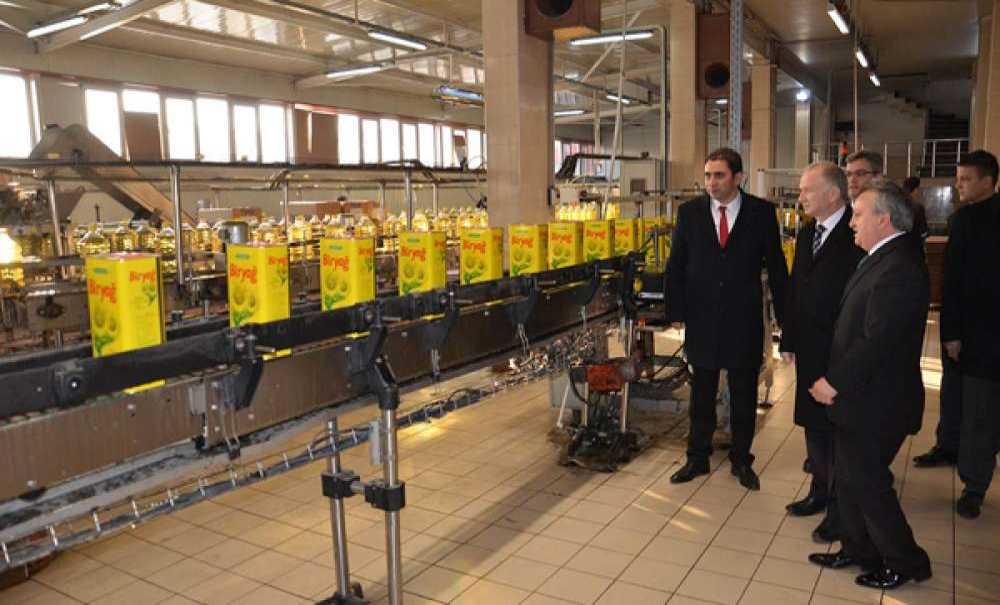 Vali Ceylan Trakya Birlik Entegre Tesisleri'ni İnceledi