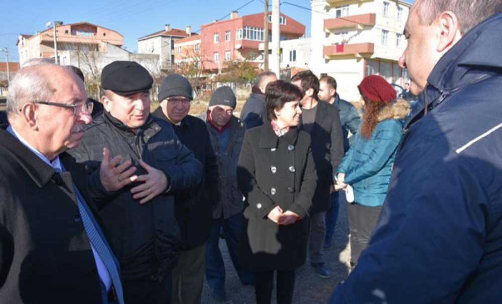 Başkan Albayrak Çorlu'da Teski Çalışmalarını İnceledi