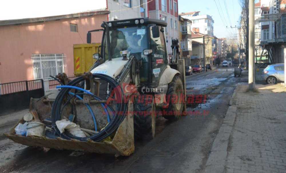 Teski Onarım Çalışması Başlattı