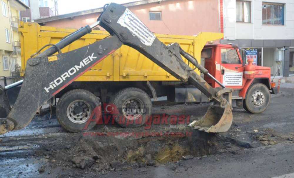 Teski Onarım Çalışması Başlattı