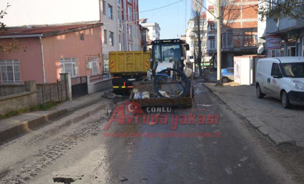 Teski Onarım Çalışması Başlattı