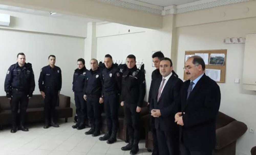 Rektör Şimşek'ten Tekirdağ Emniyetine Taziye Ziyareti
