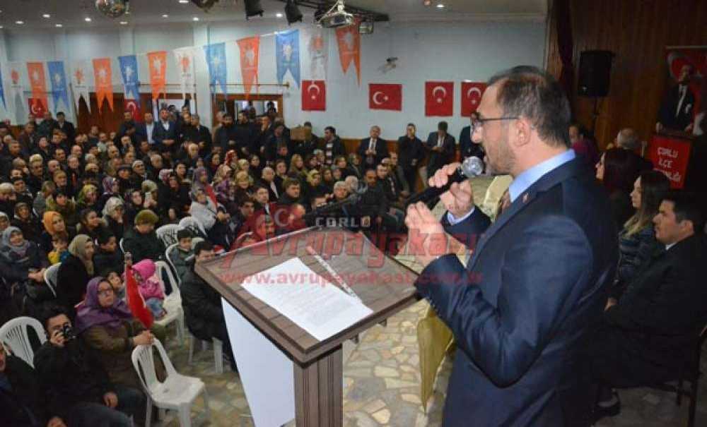 Ak Parti Çorlu İlçe Başkanı Av. Kerim Atalay: “Şehitler İsmini Caddeye Vermeyi Çok Gördünüz”
