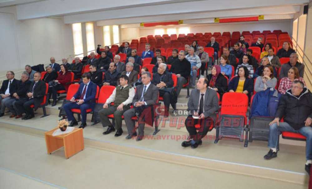 Çorlu Kaymakamlığı'ndan Halk Toplantısı