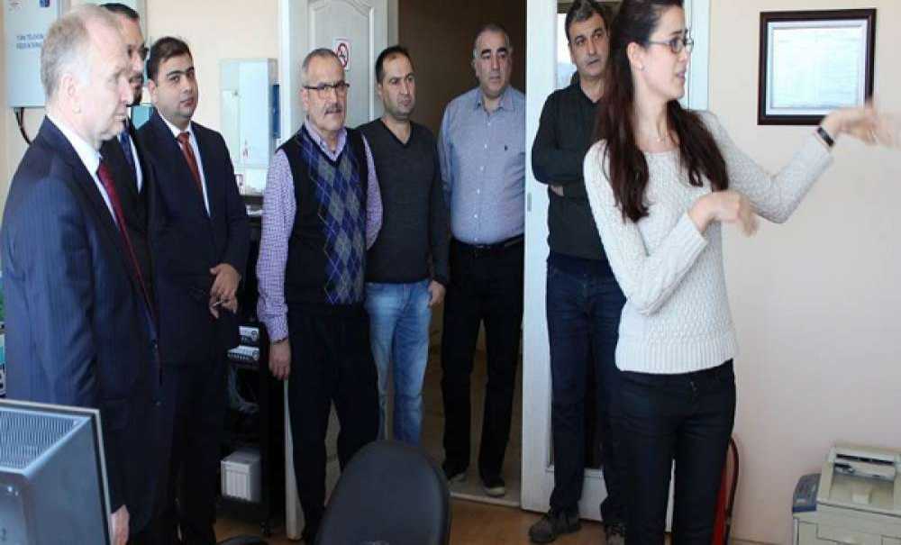 Vali Ceylan'dan Çorlu Deri Osb'ye Ziyaret