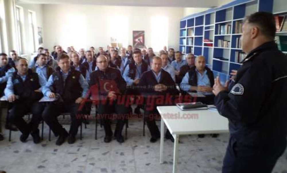 Çorlu Emniyetinden Halk Otobüsü Şoförlerine Eğitim
