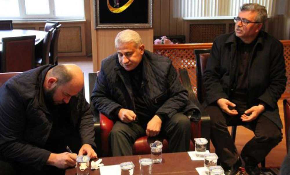 Karadağ Cumhuriyeti Başmüftüsü'nden Çorlu Müftlüğü'ne Ziyaret