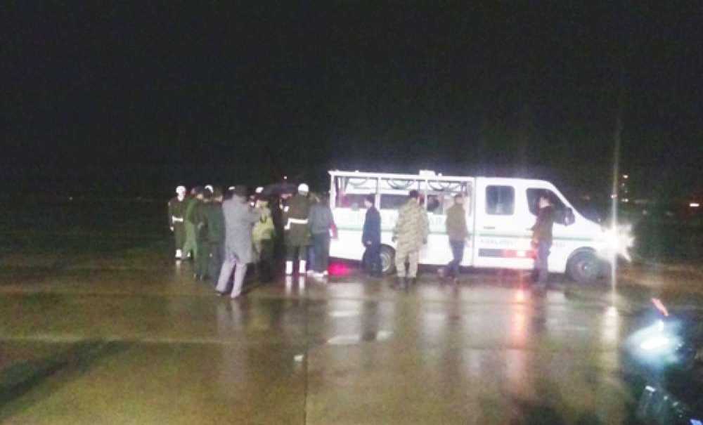 Çorlu Ve Kırklareli'nin Şehitleri Çorlu Havaalanına Getirildi