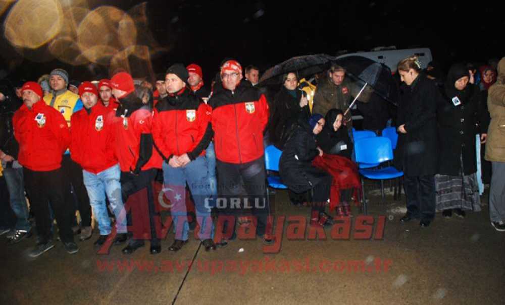 Çorlu Ve Kırklareli'nin Şehitleri Çorlu Havaalanına Getirildi