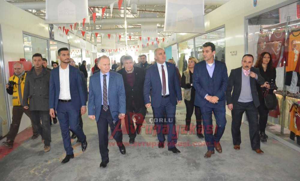Markalar Çadırı Çorlu'da Açıldı