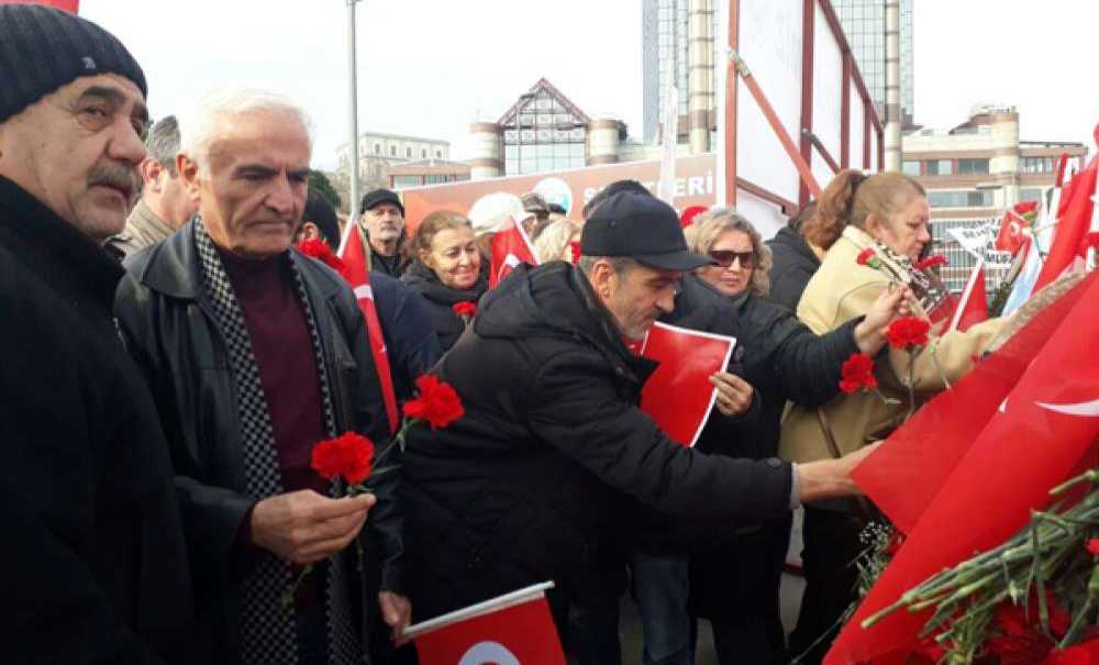Chp Çorlu İlçe Örgütü Terör Saldırısının Yaşandığı Yere Gitti