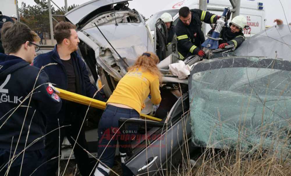 Ergene`de Kaza; 1 Ölü