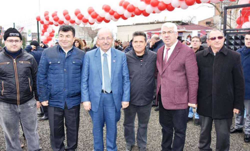 Ergene'de 1. Sınıf Atık Getirme Tesisi Açıldı