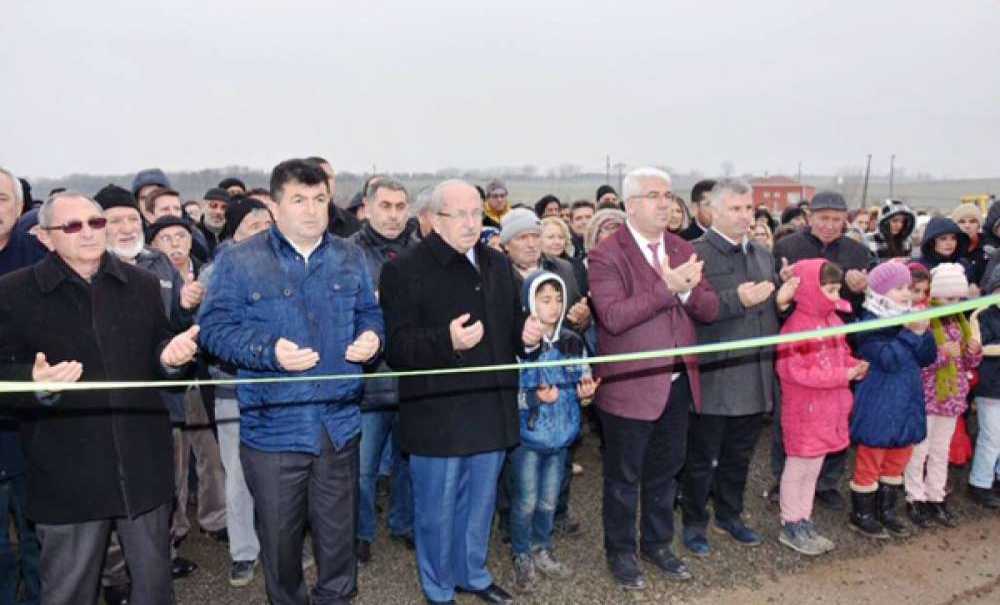 Ergene'de 1. Sınıf Atık Getirme Tesisi Açıldı