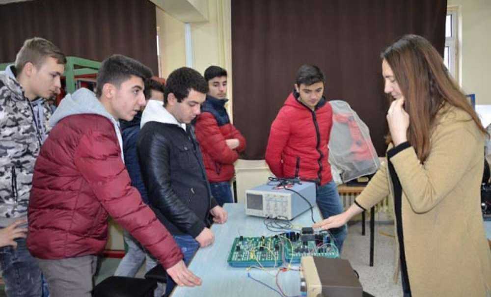 Çorlu Mru Endüstri Meslek Lisesi'nden Nkü'ye Ziyaret