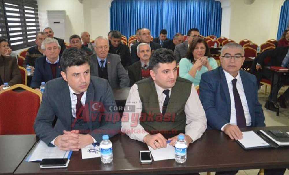 Çorlu Kaymakamlığı'ndan Güvenlik Toplantısı