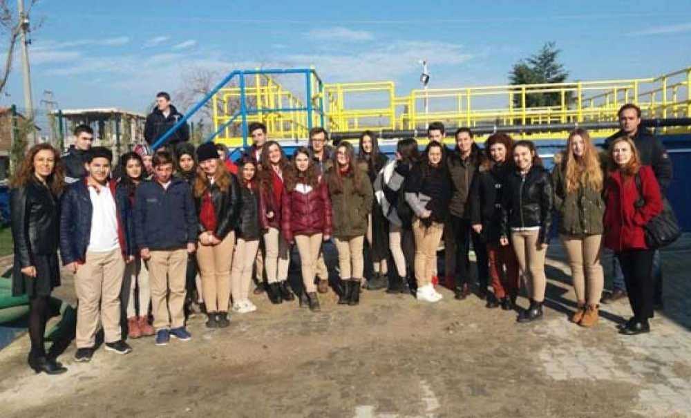 Çorlulu Öğrencilerden Teski Tesislerine İnceleme Gezisi