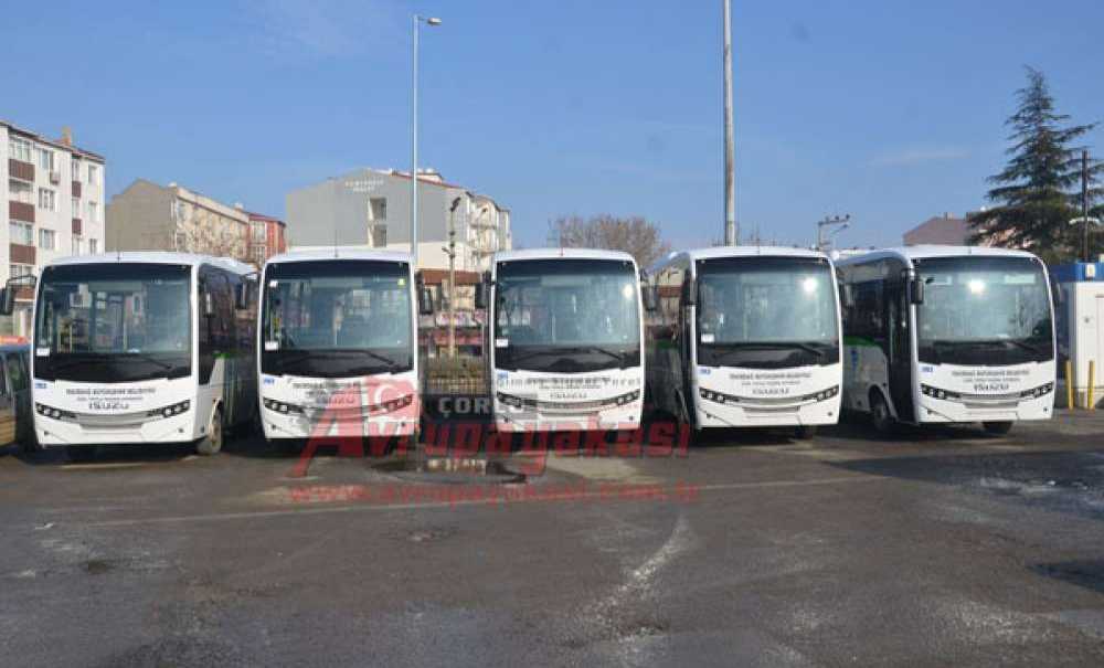 Çorlu – Süleymanpaşa Minibüsleri Yenilendi