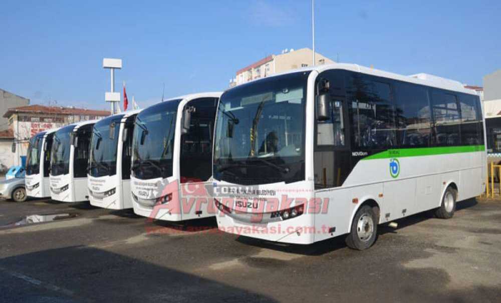 Çorlu – Süleymanpaşa Minibüsleri Yenilendi