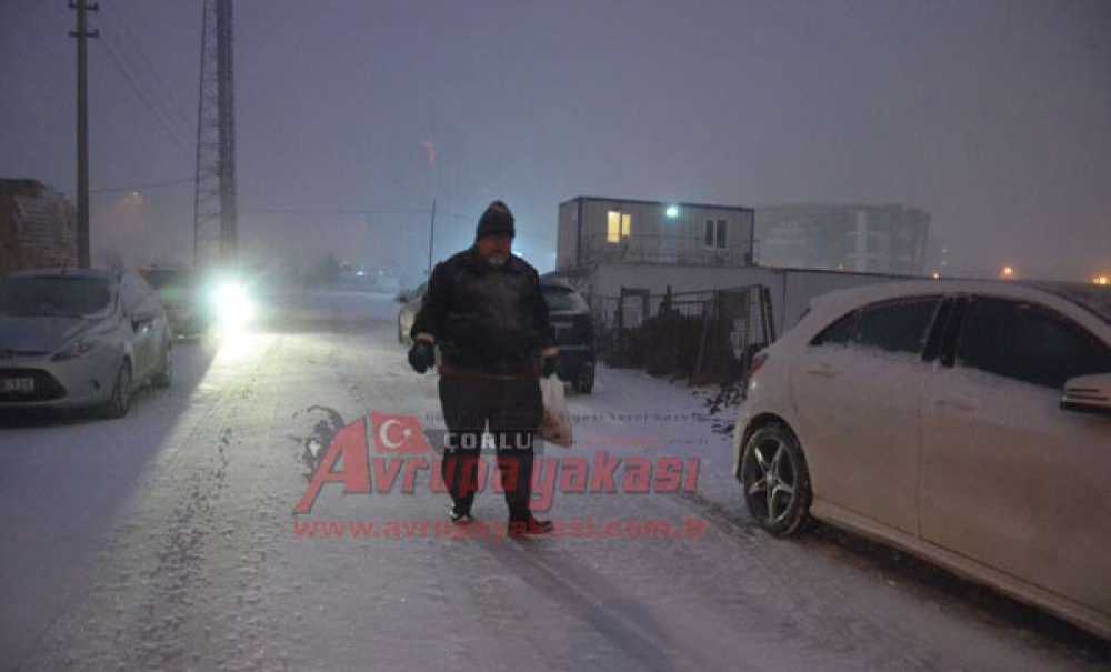 Çorlu 1 Saatte Felç Oldu