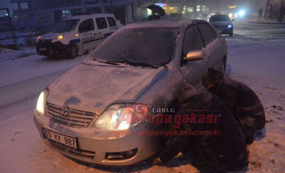 Çorlu 1 Saatte Felç Oldu