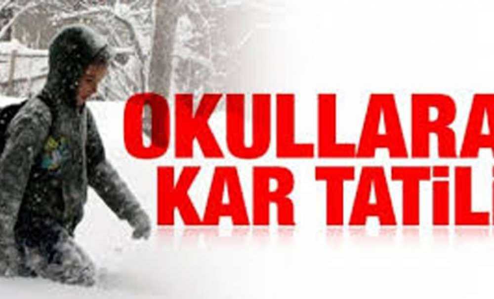 10 Ocak'ta Okullar Tatil