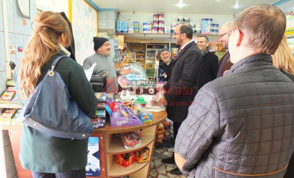 Ak Parti Çorlu İlçe Başkanı Atalay'dan Esnaf Ziyaretleri