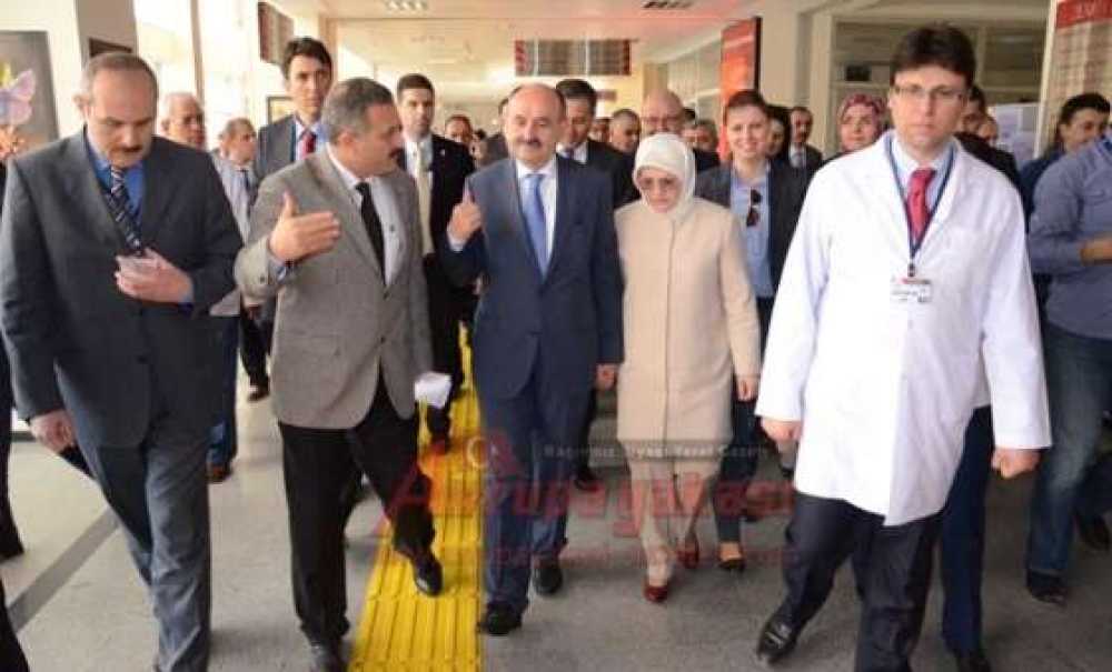 Sağlık Bakanı Müezzinoğlu Çorlu'da