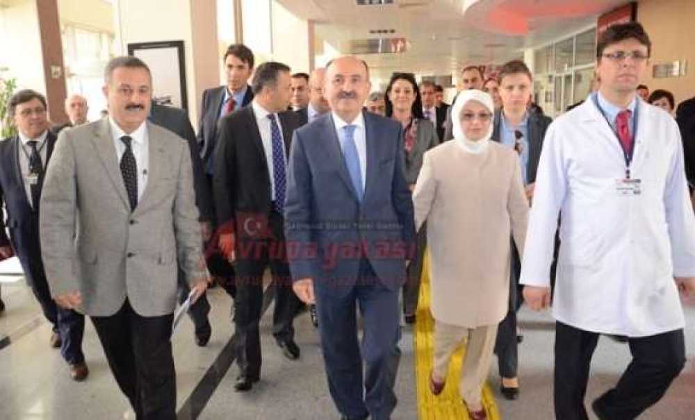 Sağlık Bakanı Müezzinoğlu Çorlu'da
