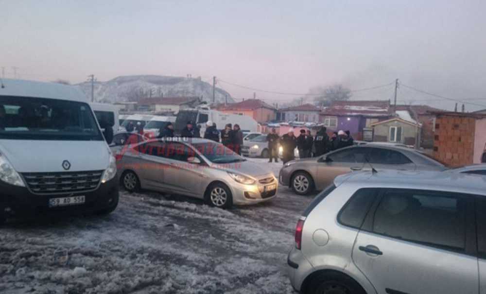 Çorlu'da Şafak Operasyonu