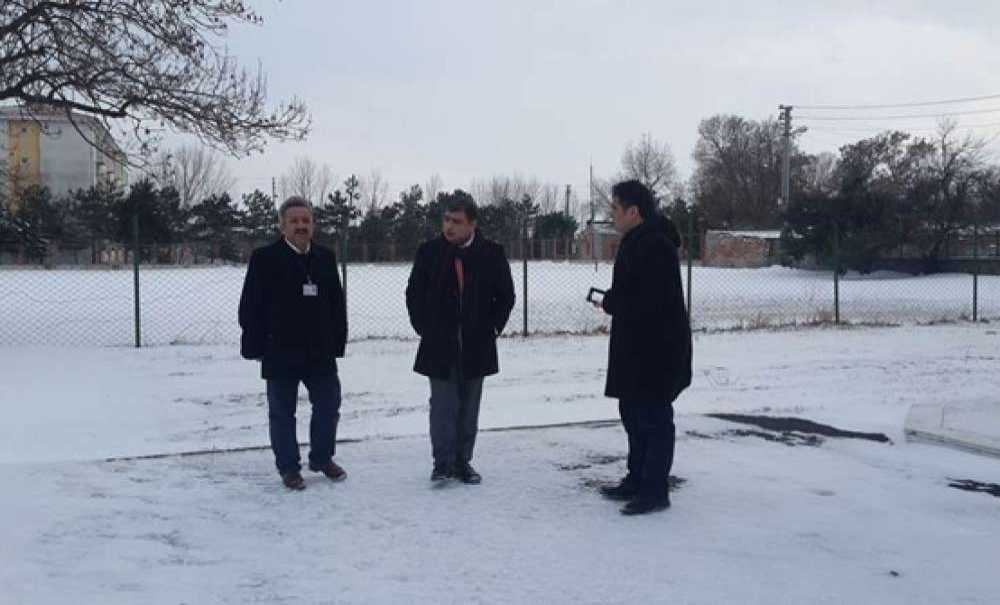 Kaymakam Kızıltoprak Yol Güvenliğini Denetledi