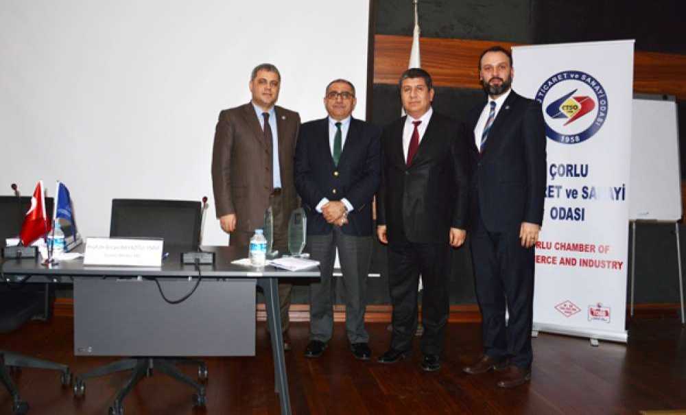 Çorlu Smmmo Mali Müşavir Adaylarına Mesleği Tanıttı