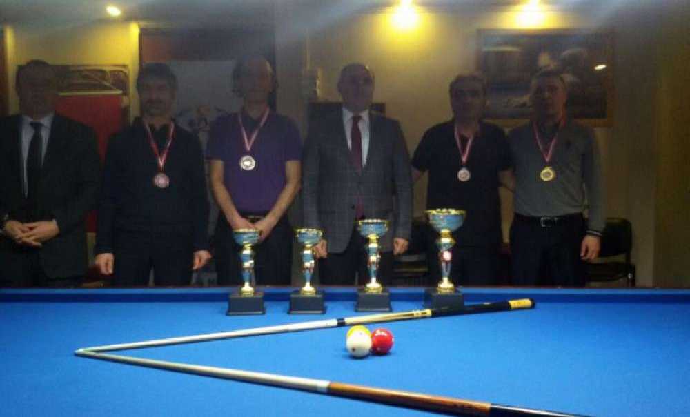 Tekirdağ Bilardo İl Şampiyonası Çorlu'da Düzenlendi