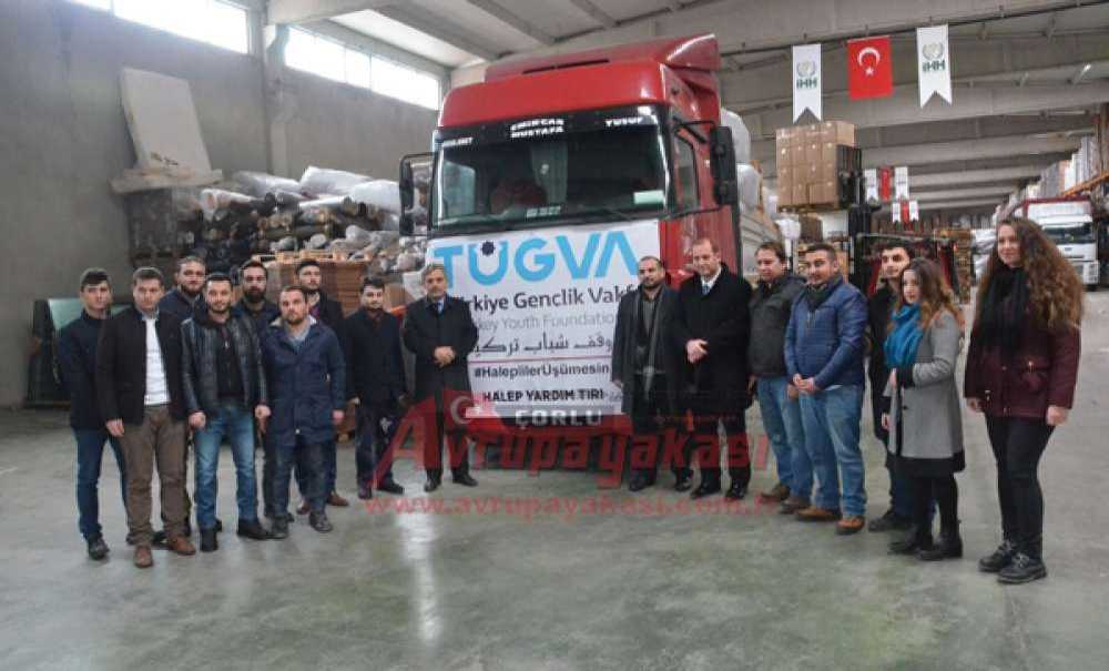 Tügva'dan Haleplilere Battaniye