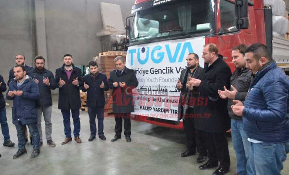 Tügva'dan Haleplilere Battaniye