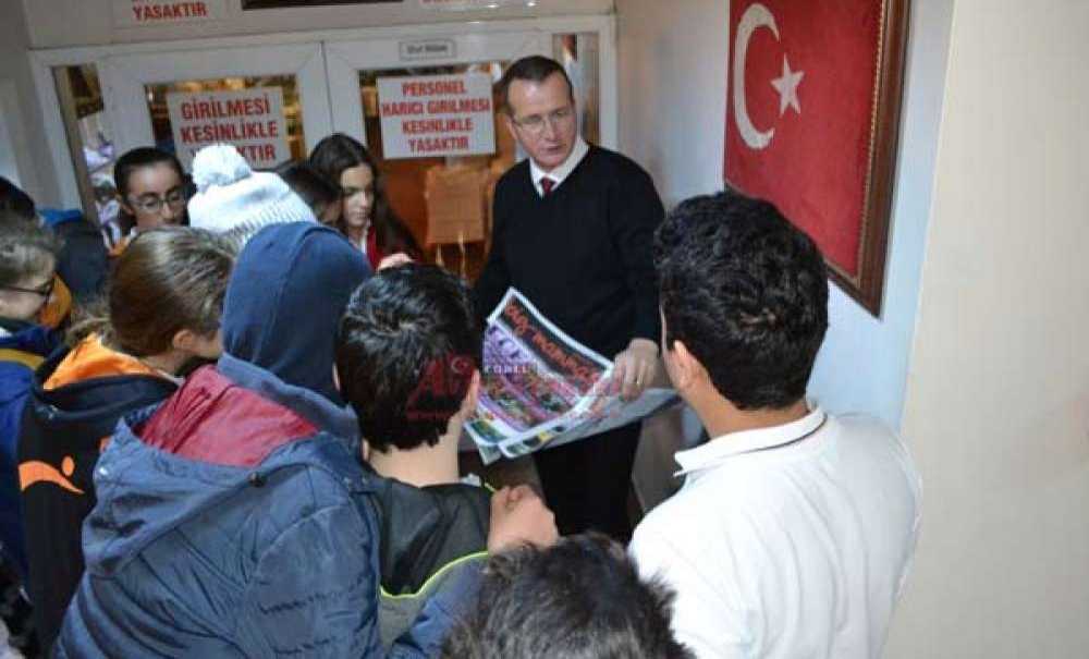 Aka Koleji Öğrencilerinden Avrupa Yakası Gazetesi`ne Ziyaret