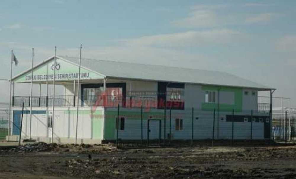Çorlu Belediyesi Şehir Stadyumu 2013`e Kaldı