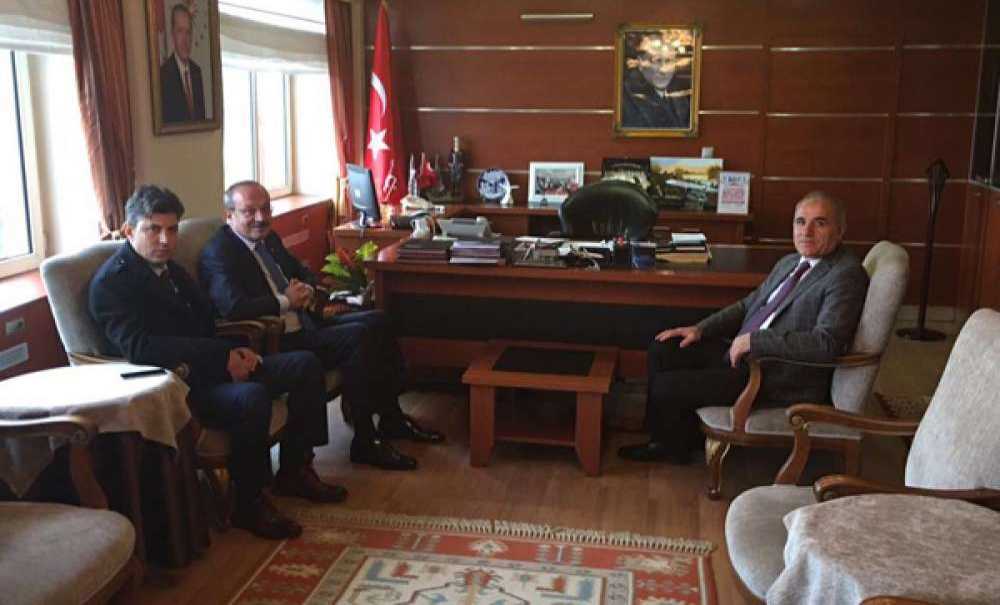 İl Emniyet Müdürü Aydın'dan Kaymakam Kılıç'a Ziyaret