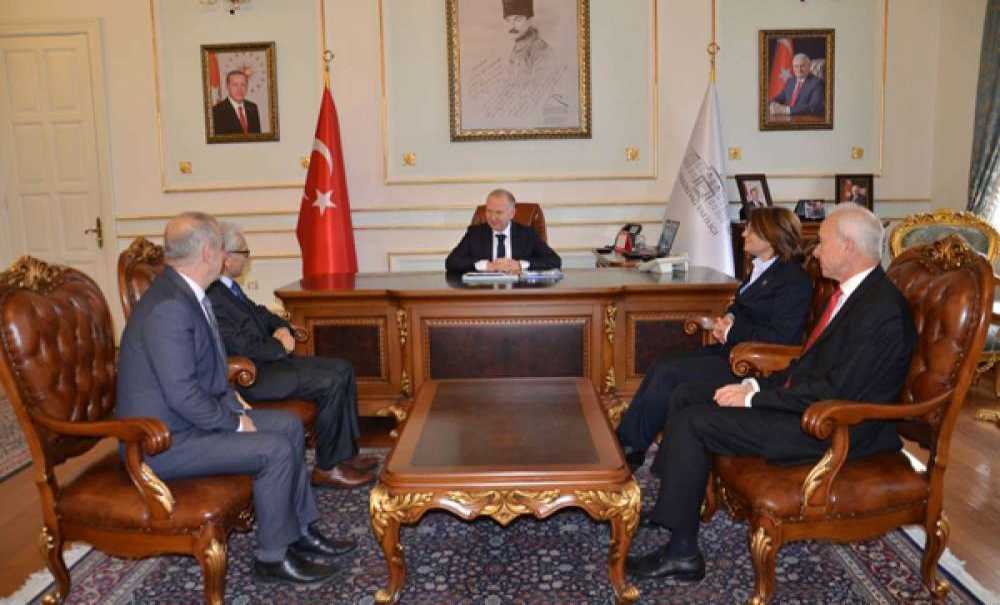 Vali Mehmet Ceylan'a Dünya Gümrük Günü Ziyareti