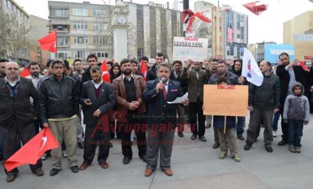 Saadet Partisi'nden Çorlu'da Basın Açıklaması