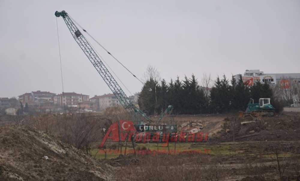 Çorlu Deresine Taşkın Önlemi