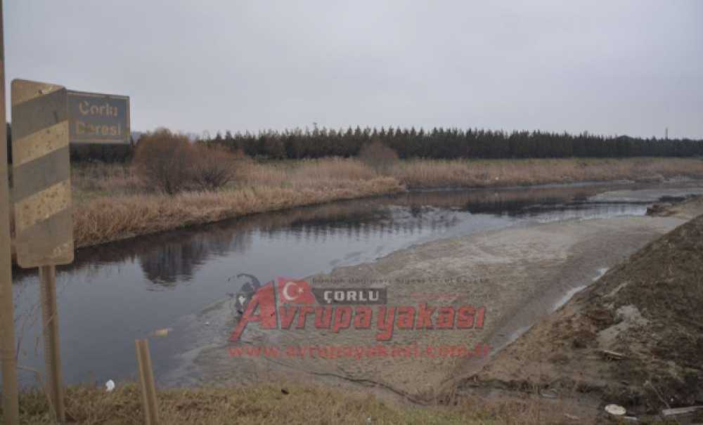 Çorlu Deresine Taşkın Önlemi