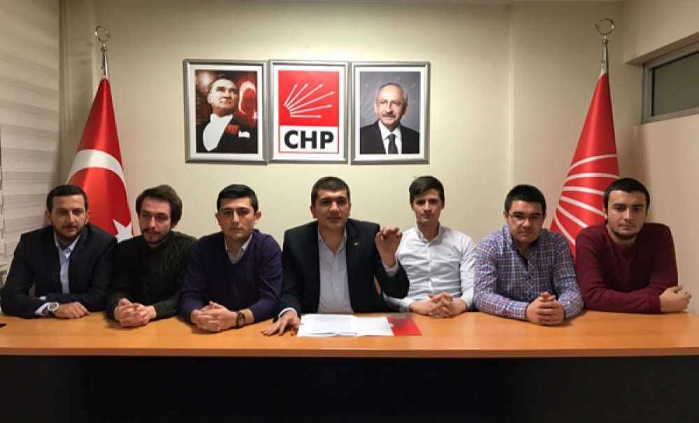Chp Tekirdağ Gençlik Örgütleri Başkan Erdoğan'ın İstifasını İstedi