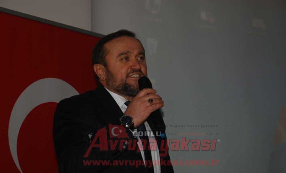 İlim Yayma Cemiyeti Çorlu Şubesi Başkanı Kurtuluş Ay:“Milletimizin Yanında Olduğumuzu Haykırıyoruz”