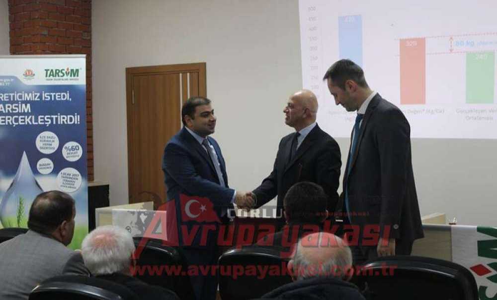 Ergene'de Tarsim Toplantısı Düzenlendi