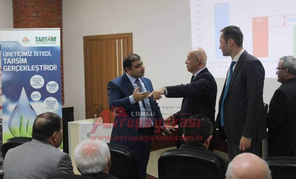 Ergene'de Tarsim Toplantısı Düzenlendi