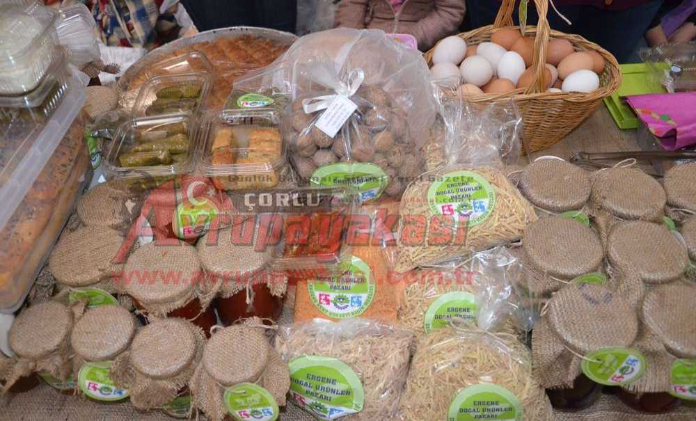 Ergene Doğal Ürünler Pazarı Orion'da Açıldı