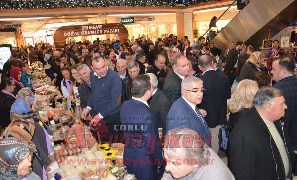 Ergene Doğal Ürünler Pazarı Orion'da Açıldı