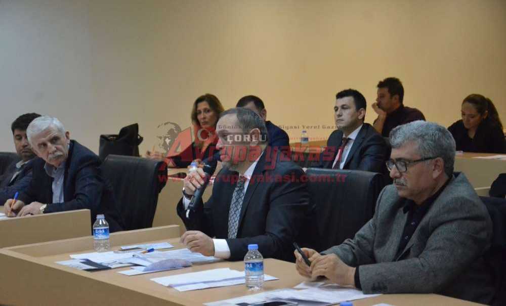 Çorlu Belediye Meclisi'nin Şubat Gündemi Belli Oldu